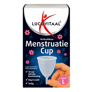 Lucovitaal Menstruatiecup Maat L 1ST