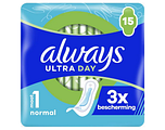 Always Maandverband Ultra Day Normal Maat 1 15ST