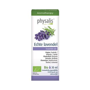 Physalis Aromatherapy Echte Lavendel Essentiele Olie Bio 30ML