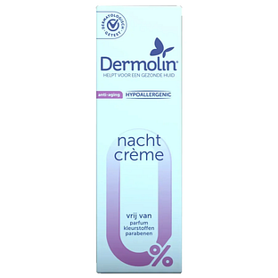 Dermolin Anti-Aging Hypoallergenic Nachtcrème 50ML
