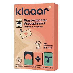Klaaar Wasstrips Wasverzachter 40ST