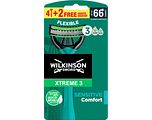 Wilkinson Xtreme 3 Sensitive Wegwerpscheermesjes 6ST