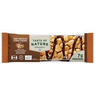 Taste of Nature Dark Chocolate Peanut Caramel Reep 40GR