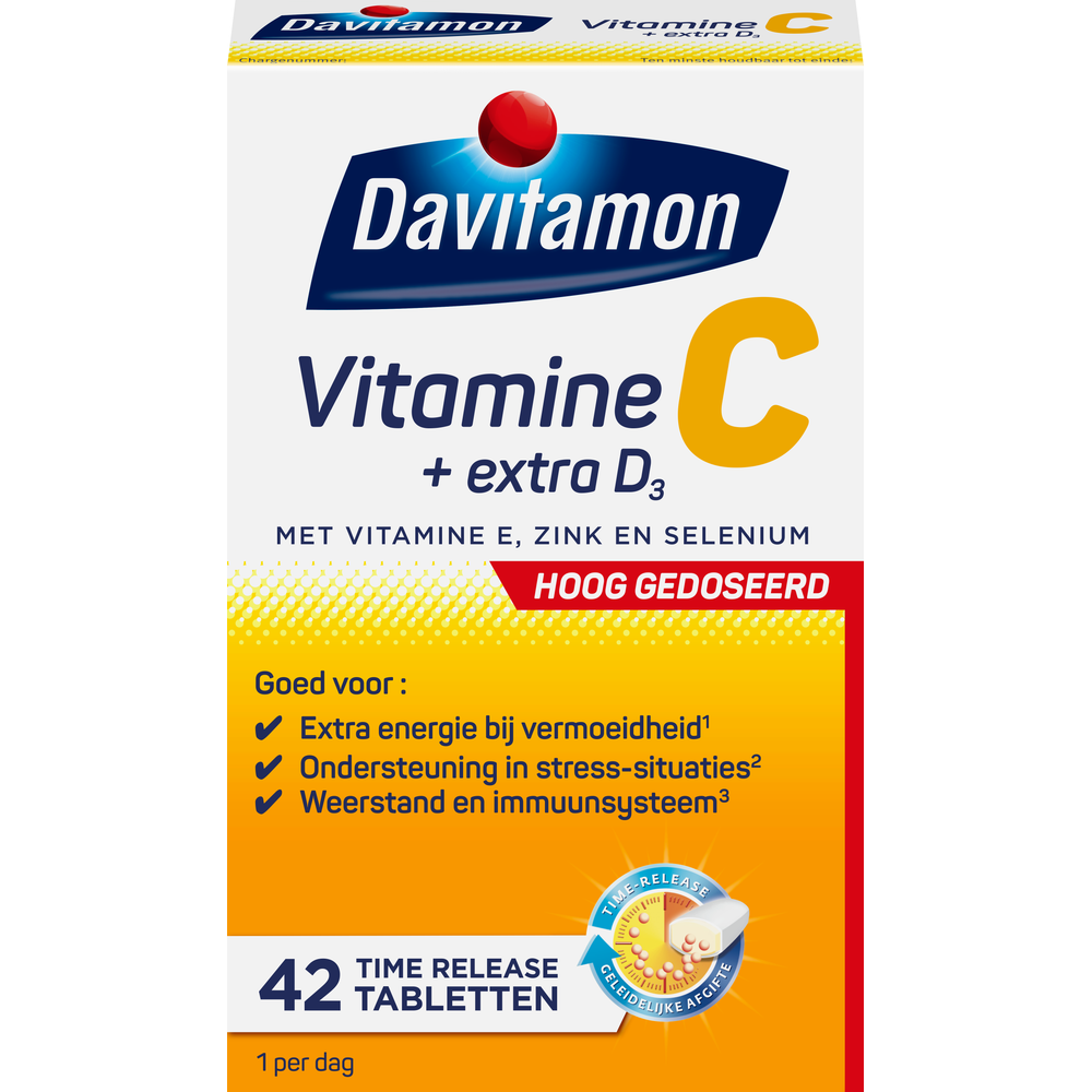 Davitamon Vitamine C Time Release Tabletten afbeelding