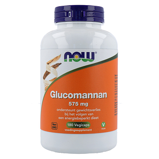 NOW Glucomannan 575mg Capsules 180CP NOW Glucomannan 575mg Capsules 180CP