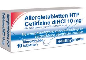 Healthypharm Cetirizine Tabletten 10st afbeelding