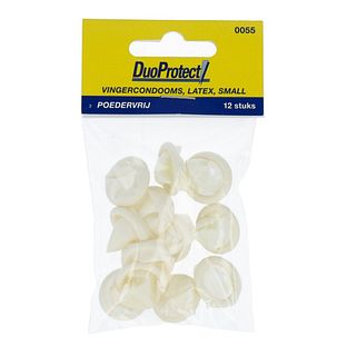 DuoProtect Vingercondooms Small 12ST