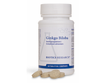 Biotics Ginkgo Biloba (24%) Tabletten 60TB
