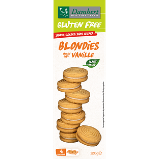 Damhert Gluten Free Blondies Zonder Suikers 120GR Damhert Gluten Free Blondies Zonder Suikers 120GR