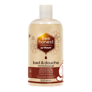 Bee Honest Bad & Douche Kokos & Honing 500ML Bee Honest Bad & Douche Kokos & Honing 500ML