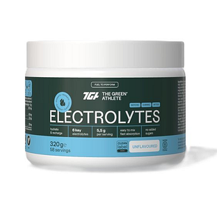 The Green Athlete Elektrolytes Unflavoured Poeder 320GR