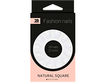 2B Nails Natural Square 24ST