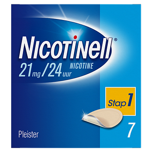 Nicotinell Pleisters 21 mg - voor stoppen met roken 7ST