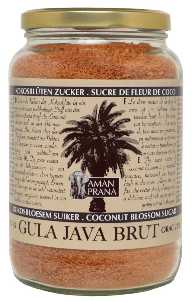 Aman Prana Gula Java Brut Kokosbloesem Suiker afbeelding