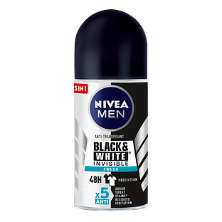 Nivea Men Nivea Black & White Fresh Invisible Anti-transpirant 50ML