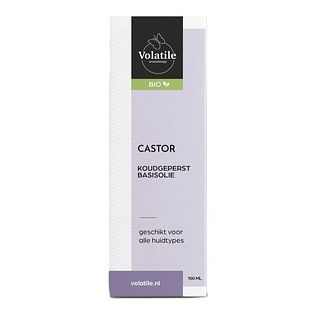 Volatile Castor Koudgeperst Basisolie Bio 100ML