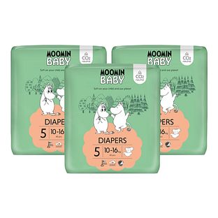 Moomin Baby Luier Maat 5 Maxi Plus 3x40ST