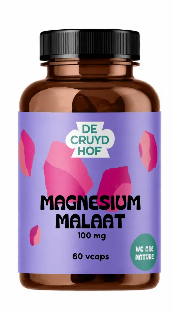 De Cruydhof Cruydhof Magnesium Malaat Capsules 60VCP