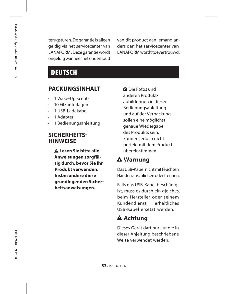 Wake-Up Light Scents afbeelding van document #14, instructions