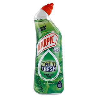 Harpic Active Fresh Mountain Pine Toilet Cleaning Gel 750ML