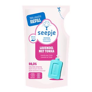 Seepje Handzeep Lavendel Tonka Navulling 300ML