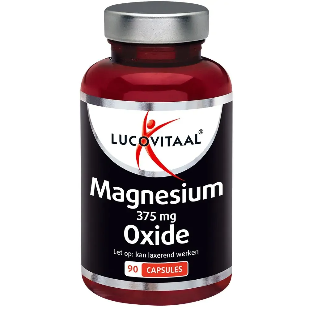 Lucovitaal Magnesium Oxide 375mg Capsules 90CP