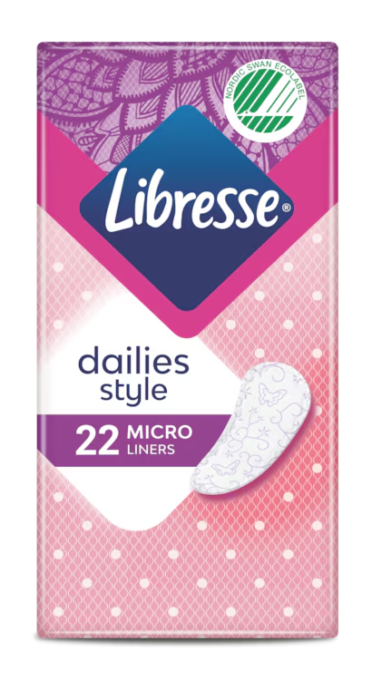 Libresse Dailies Style Micro Inlegkruisjes