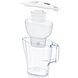 Brita Waterfilterkan Aluna Cool White + 2 Maxtra Filterpatroon 1ST