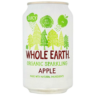 Whole Earth Organic Sparkling Apple 330ML
