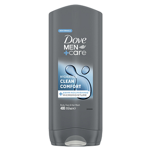 Dove Men+Care Body Face & Hair Wash 400ML