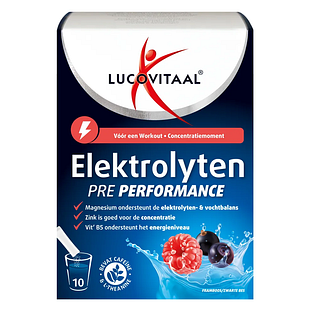 Lucovitaal Elektrolyten Pre Performance Sticks 10ST Lucovitaal Elektrolyten Pre Performance Sticks 10ST