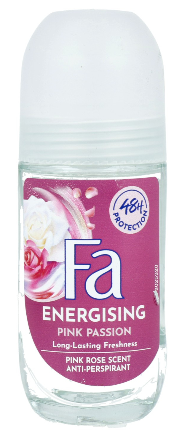 Fa Energising Pink Passion Deodorant Roller