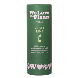We Love The Planet Zesty Lime Deodorant Stick 40GR