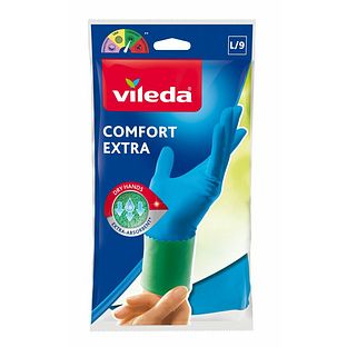Vileda Handschoenen Comfort Extra L 1PR Vileda Handschoenen Comfort Extra L 1PR