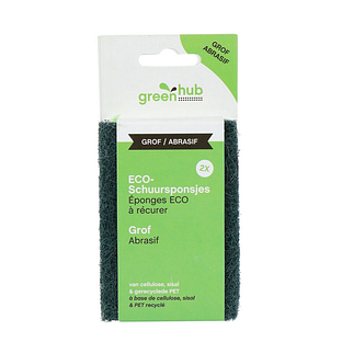 GreenHub ECO Schuursponsjes Grof 2ST