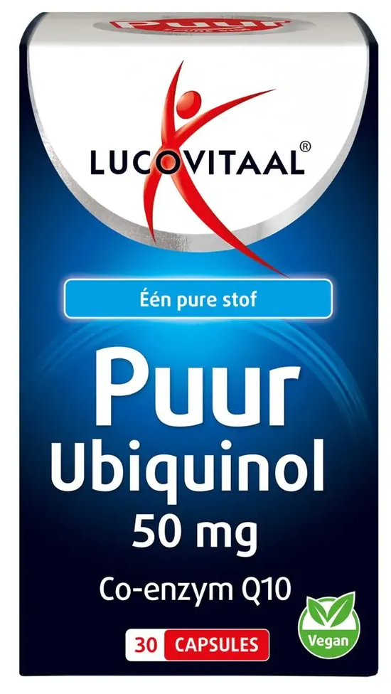 Lucovitaal Puur Ubiquinol 50mg Capsules