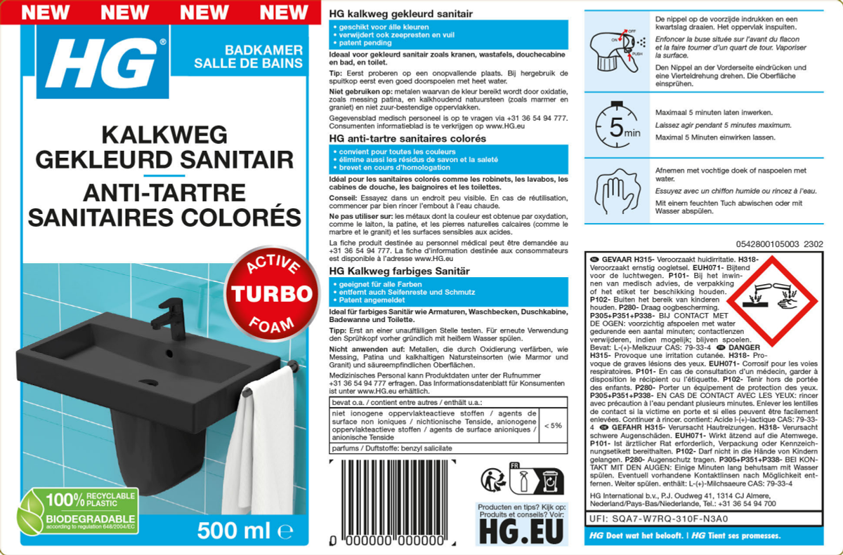 Eco Kalkweg Sanitair Gekleurd afbeelding van document #1, label