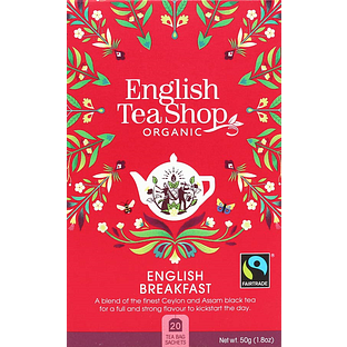 English Tea Shop English Breakfast Biologisch 20ZK English Tea Shop English Breakfast Biologisch 20ZK