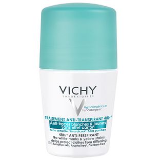 Vichy 48H No White Marks & Yellow Stains Deodorant Roller 50ML
