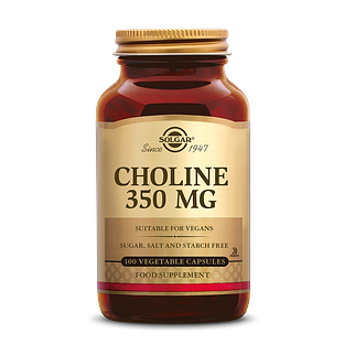 Solgar Choline 350 mg Capsules 100VCP