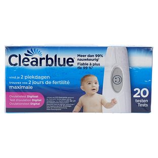 Clearblue Ovulatietest Digitaal 20ST Clearblue Ovulatietest Digitaal 20ST