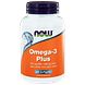 NOW Omega-3 Plus Softgels 60ST NOW Omega-3 Plus Softgels 60ST
