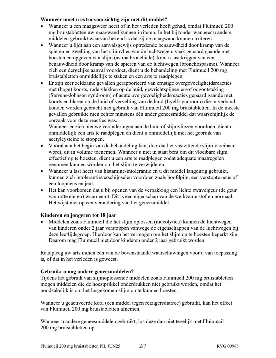 200mg Bruistabletten afbeelding van document #2, leaflet