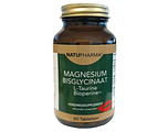 Natupharma Magnesium Bisglycen Tabletten 60TB Natupharma Magnesium Bisglycen Tabletten 60TB