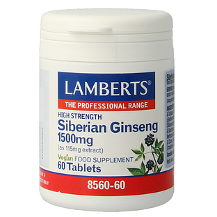 Lamberts Siberische Ginseng 1500mg Tabletten 60TB