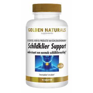 Golden Naturals Schildklier Support Tabletten 90TB