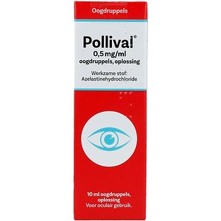 Ursapharm Pollival 0,5mg/ml Oogdruppels 10ML