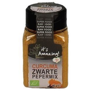 Its Amazing Curcuma Zwarte Pepermix 40GR