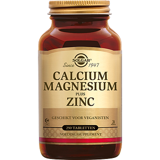 Solgar Calcium Magnesium plus Zink Tabletten 250TB Solgar Calcium Magnesium plus Zink Tabletten 250TB