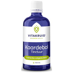 Vitakruid Kaardebol wortel tinctuur extractie volgens HAB 100ML